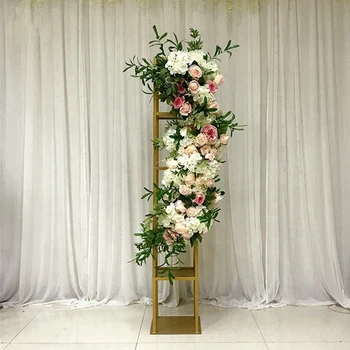 2pcs)130 cm de altura)peça central stand de flores arranjos florais para chuveiro nupcial festa de aniversário casamento eventos decoração yudao1551