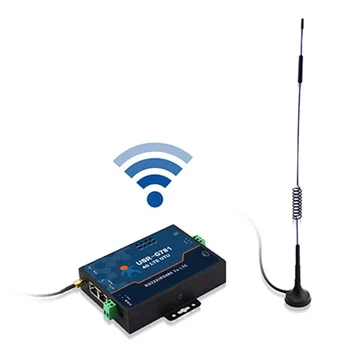 USR-G781 Industrial transparente de transmissão de dados RS232/RS485 Serial para 4G LTE DTU Serial de Modem com Porta Ethernet