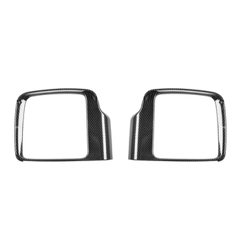 Espelho retrovisor de Chuva Sobrancelha Decoração Moldura Tampa Adesivos Para Suzuki Jimny 2019-2022 Acessórios,ABS com Fibra de Carbono