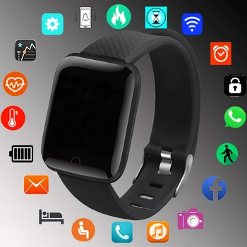 2022 Silicone Esporte Smart Watch Homens Mulheres Relógio de Fitness Pulseira Eletrônica Inteligente Relógio Para Android iOS Impermeável Smartwatch