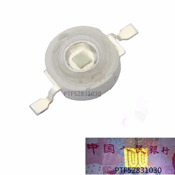 10pcs 3W LED de Alta Potência de Luz UV Chip 395-400nm Ultra Violeta não pwb para DIY