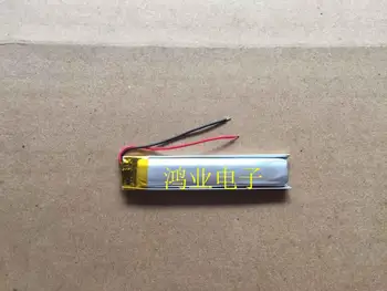 3.7 V bateria de lítio do polímero 581158 350MAH gravador mobile navigator e outros produtos Recarregável do Li-íon da Célula