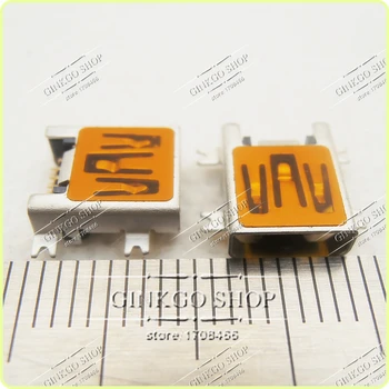 Alta Qualidade 10p 10pin Conector Mini USB, Mini usb porta de carregamento 4 SMT tipo Pia pia tipo de 1.1 mm pia tipo de 1,1 mm