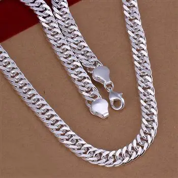 moda jóias, S925 Prata cor da Jóia.Colar de jóias, N0233
