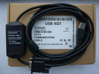 USB-XGT Para LG/LS XGT Série de Texto do PAINEL de programação cabo RS232 de Download de Linha de
