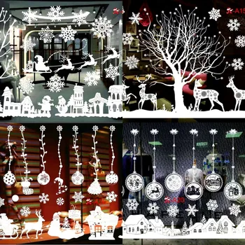Feliz Natal Adesivos De Parede Navidad Festival De Casa, Decoração De Quarto De Adesivos De Parede De Ano Novo Noel Adesivos 2022 Fornecimentos De Terceiros