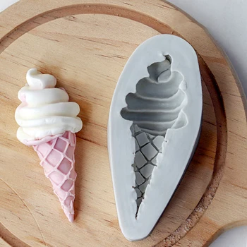 Nova De Verão, Acessórios De Cozinha, Ferramentas De Qualidade Alimentar Sorvete Molde Diy Ice Cream Maker Chocolate Conjunto De Sobremesa Molde