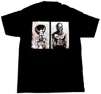 Filme de terror Noiva Tiro de Caneca Tee Adulto T-shirt Nova de Design de Moda, Homens de Algodão de Impressão de T-Shirt Engraçada Legal Tees Tshirt Harajuku
