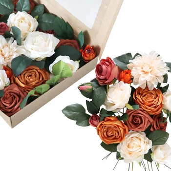 Romance Proposta Artifcial Rosa Flor Presentes Decortion Festa De Aniversário De Noiva Flor Caixa De Presente Enfeite Festa Linda Caixa De Presente