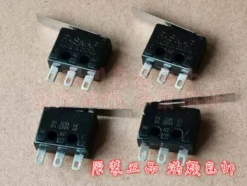 Novo Original 100% micro-interruptor micro avc comutador de limite de 3 pinos buraco do pé 3A250V com alça de comprimento 19MM