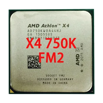 AMD Athlon X4 750 K 750 3.4 GHz Duad-Core CPU Processador AD750KWOA44HJ Socket FM2