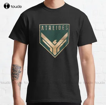 Duna - a Casa Atreides Emblema Invertido (Imagem Escura) - Clássico de T-Shirt Mens T-Shirts Personalizadas Aldult Adolescente Unisex Xs-5Xl Clássico