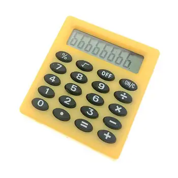Novo Mini Calculadora Alimentada Por Bateria De Alta Precisão Portátil De 8 Dígitos Com Visor Aluno Calculadora Material De Escritório