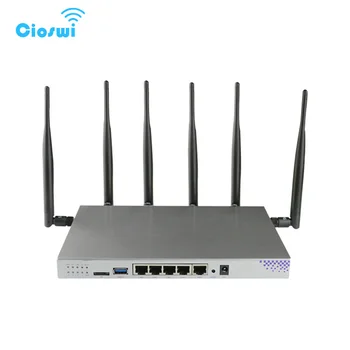 Cioswi 1200Mbps sem Fio WiFi Router Wi-Fi Repeater,o Openwrt Sistema de Roteador/WISP/Repetidor/AP modelo,1WAN+4LAN RJ45 Port Router