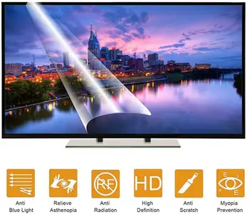 Para Intex LED-2810 28 polegadas LED HD-Ready TV TV Anti-Reflexo, Anti Luz Azul Protetor de Tela Aliviar a Tensão do Olho Anti-risco