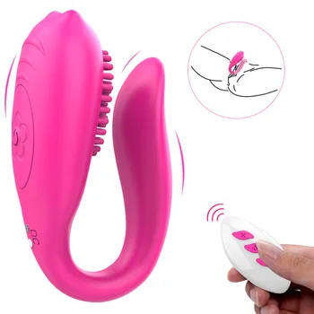 A Masturbação feminina massageador Dispositivo de Estimulação do Clitóris Ponto G sem Fio, Vibração Ovo de adultos Brinquedos Sexuais para a Mulher Sex Shop