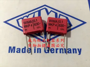 2020 venda quente 10pcs/20pcs Alemanha WIMA capacitor MKP4 630V0.1UF 630V104 P: 15mm spot de promoção de Áudio capacitor frete grátis