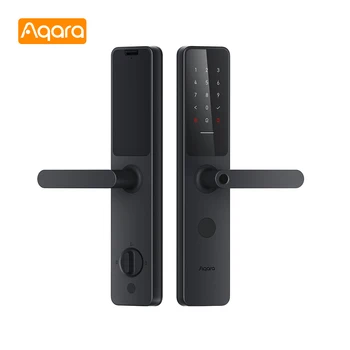 Aqara A100 Pro Smart Door Lock Suporte ao iPhone da Apple Assistir HomeKit NFC Bloqueio do Cartão Bluetooth Smart impressões digitais Chave de Casa Inteligente