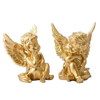 Anjo Ornamentos Estatueta Para A Decoração Home Estátua