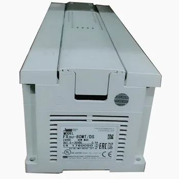 Novo Original FX3U-80MT-DS PLC Unidade Principal DI 40 40 Transistor 24V DC