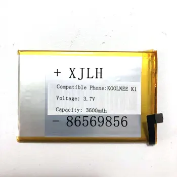 Alta qualidade Substituição da Bateria NOVA Original 3600mAh bateria para KOOLNEE K1 Telefone Móvel Bateria de Substituição+FERRAMENTAS