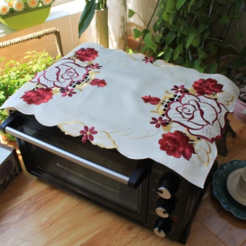 34*50cm Elegante Bordado Corredor da Tabela Pastoral Tecido de toalha de mesa de Chá, de Luxo esteira de Tabela tabela Tampa para a decoração