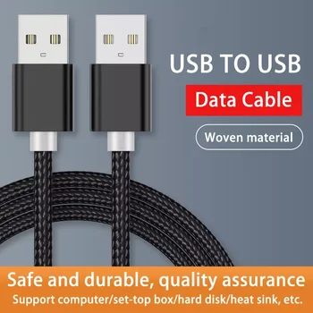 Tecer USB para Cabo de Extensão USB Tipo a Macho para Macho do cabo de extensão USB para o Radiador de Disco Rígido Webcom Cabo USB da Câmera Extens