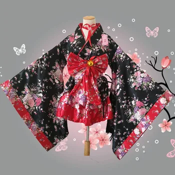 Japonês Kimonos Tradicionais Vestido de Mulher Cosplay Ropa Gueixa Yukata Kimono, Obi Traje de Halloween para Mulheres Asiáticas Roupas