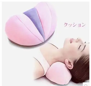 macio travesseiro Cervical cor-de-rosa travesseiro de pescoço saúde do adulto doces travesseiro almofada de dormir