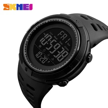 SKMEI 2022 Moda de Desporto ao ar livre Ver Homens relógio de Pulso Relógio Multifuncional Alarme Chrono 5Bar Impermeável Dígitos do Relógio Reloj Hombre
