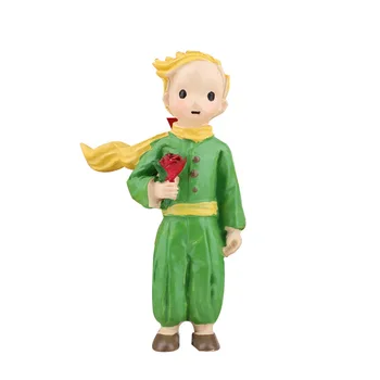 Resina Pequeno Príncipe Modelo De Pé Rose Ofício De Fadas Bonito Figuras De Crianças Brinquedos Para Crianças Boneca De Casamento Decoração De Casa De Desenhos Animados