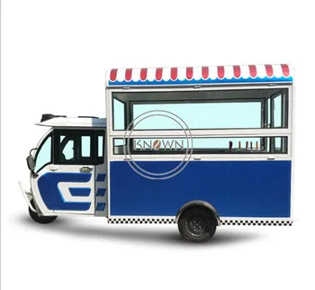 2019 Quente da Venda Personalizada de 3,8 m de comprimento Alimentos Carro Elétrico Alimentos Quiosque Design Alimentos Trailer do Caminhão de sorvete Carrinho de Comida