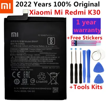 100% Original 4320mAh BM4U da Bateria do Telefone Móvel para Xiaomi Redmi K30 Supremo Versão BM4U Telefone Inteligente da Bateria Ferramentas Gratuitas