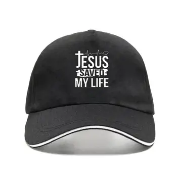 Verão chapéu Impresso Jesus Salvou a Minha Vida boné de beisebol que eu Pertenço A Jesus caps homens Algodão Cristo Religião Fé Cristã chapéus