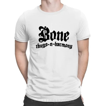 O mais novo Formal de T-Shirt Masculina Bone Thugs N Harmony T-shirt para Homens Humor Inteligente Camisa de Gola Redonda Mulheres T-Shirt Tees Tops