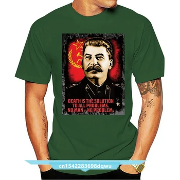 Nova Joseph Stalin T-Shirt As Nações Aliadas Ww2 Militar Tee Urss Rússia Comunista T-Shirt De Verão De Manga Curta De Moda De T-Shirt
