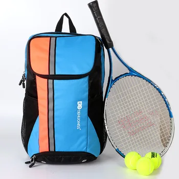 Designer Tipo Unissex Mochila De Tênis Azul De Nylon Portátil De Squash Raquete De Badminton Raquete De Tenis Saco De Novo Adultos Homens Mulheres Sacos De Tênis
