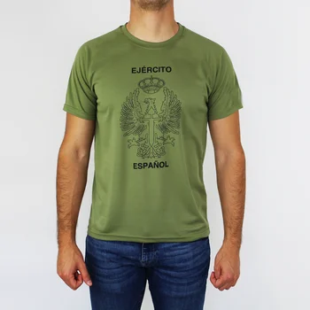 Camiseta Ejército Español. 100% De Algodón