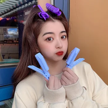 O coreano Candy Hair Curler do Cabelo Clipes Grampos de Cabelo com Rolos de Estilo Modelador de Beleza Ferramenta de Presilhas para as Mulheres, Meninas e Acessórios para o Cabelo