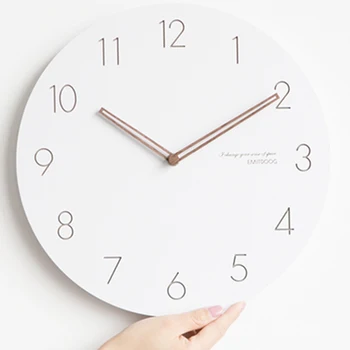 Digital Nordic Relógio de Parede Mecanismo de 3d Moderno Calcul Relógio de Parede da Cozinha Saatration Home Design Horloge Murale Saatration Presente