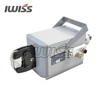 IWISS WIS-120Y Pneumático de Crimpagem Terminal da Máquina para 0.08-120mm2 Cabo mangas Operada por pedal