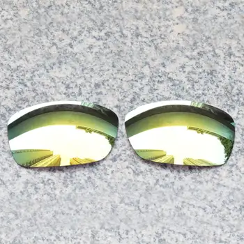 Vendas por atacado E. O. S Polarizada Avançado de Substituição de Lentes para Oakley Hijinx Óculos de sol - Ouro 24K Polarizada Espelho