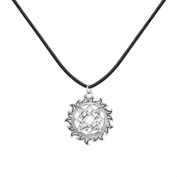 Viking Solar Amuleto pingente Charme Nórdico Eslava Estrelas Lada Sinal de Pingentes Talismã Melhor Amigo Colar de Jóias de Presente