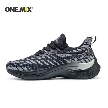 ONEMIX Tênis Homem Exterior Respirável Formação Confortável de Amortecimento, Sapatos de Desporto Profissional antiderrapante Impermeável de Tênis