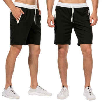 Homens Executando Shorts, de secagem Rápida e de Esportes de Shorts de Praia Fundos de Verão de Ginásio de Treinamento de Jogging Musculação Calças Curtas