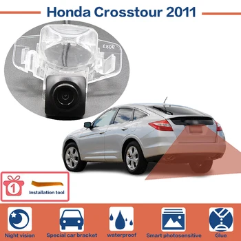 Para a Honda Crosstour 2011HD Visão Noturna de Alta Qualidade à prova d'água de Cópia de segurança a Inversão do Carro Câmera de Estacionamento
